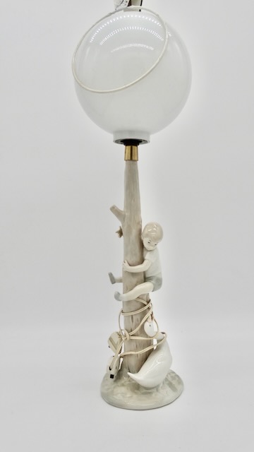 1 lampe de table en porcelaine