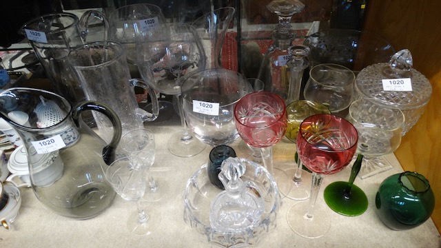 1 lot of glasses