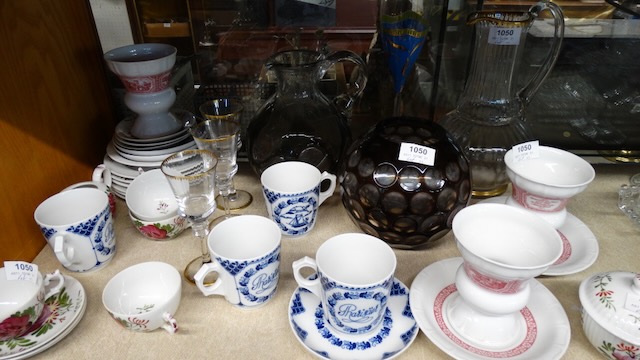 1 lot szkło i porcelana
