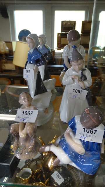6 figurines danoises