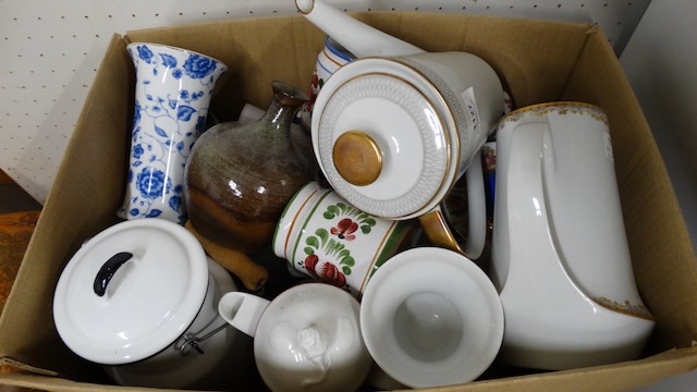 1 carton de porcelaine