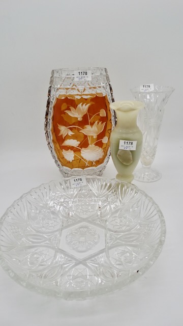 3 vases + 1 bowl