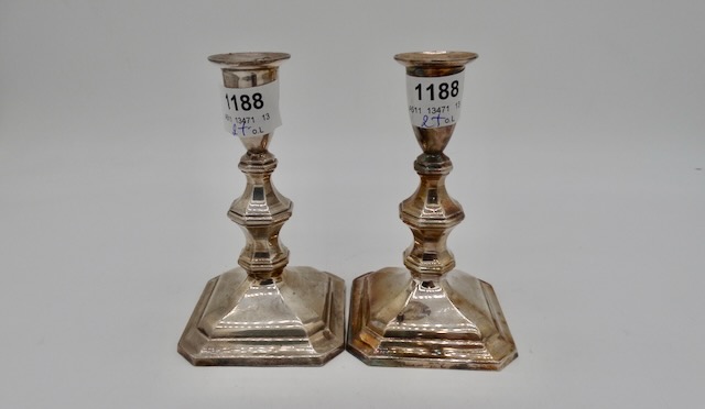 1 pair of candlesticks