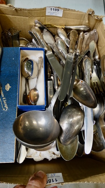 1 lot of assorted cutlery