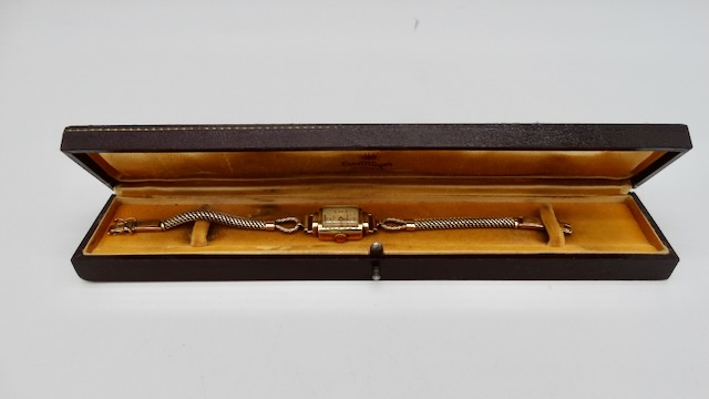 1 ladies' wristwatch 585 gold