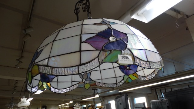 1 plafondlamp Tiffany-stijl