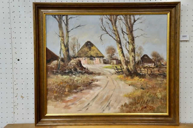 1 oil painting Zimmermann