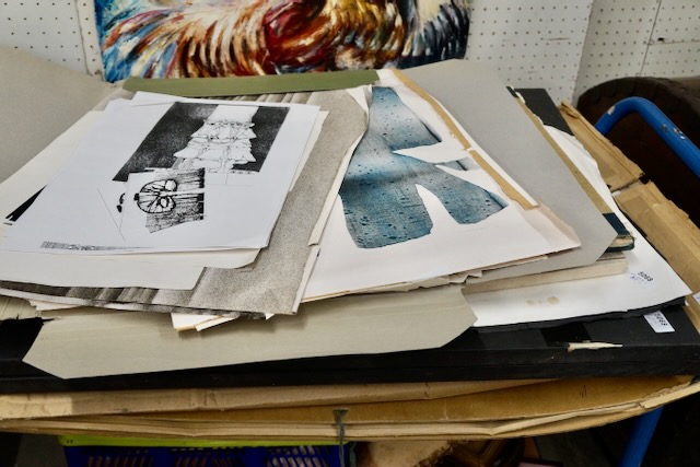 1 lot de dessins et estampes de Worpswede