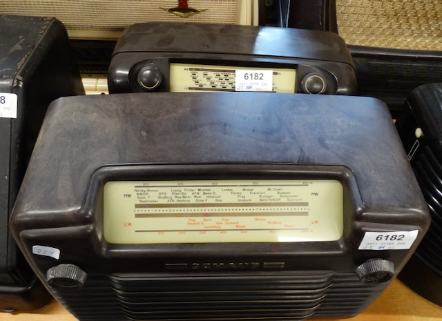 2 vieilles radios