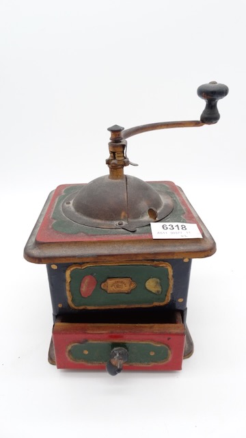 1 old coffee grinder
