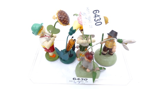 4 Erzgebirge figures